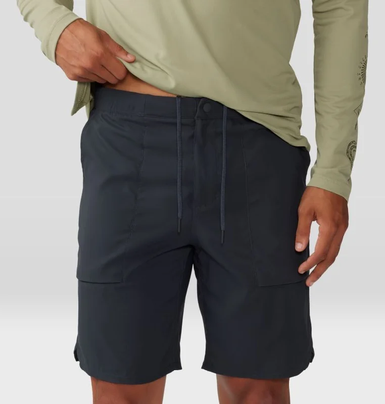 Men's quick-dry hiking shorts-Men's Trail Sender Short - Dark Storm