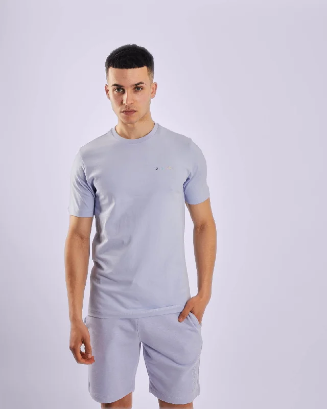 Men's versatile wear t-shirt-Cove Tee Nimbus Blue