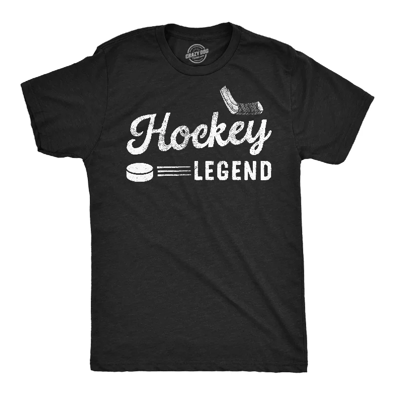 Men's quick-wicking t-shirt-Hockey Legend Men's T Shirt