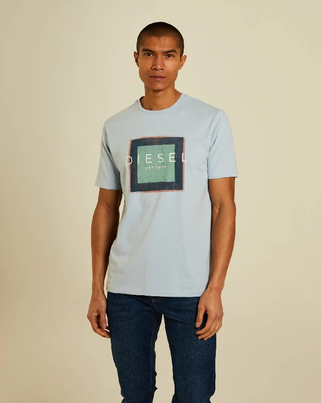 Men's classic style t-shirt-Freeman Tee Buoy Blue