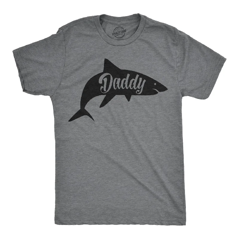 Dark Heather Grey - Daddy Shark