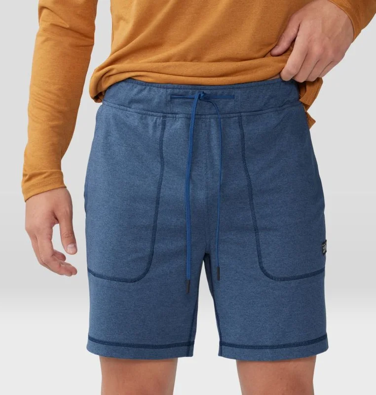 Men's gym-ready travel shorts-Men's Chillaction Short - Zinc Heather