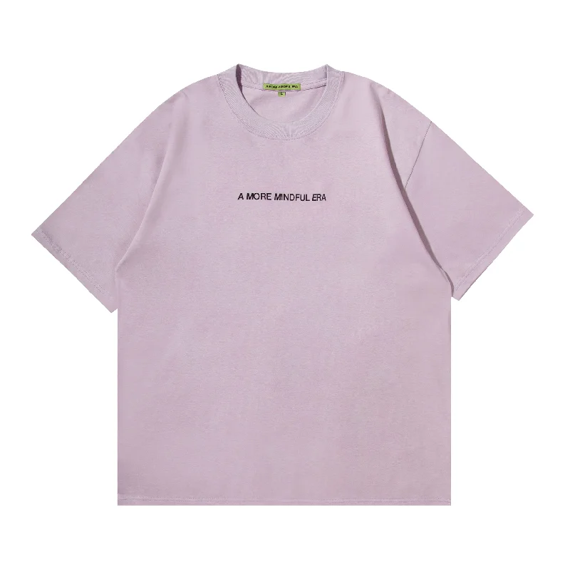 Men's tailored fit t-shirt-Amora - Lilac