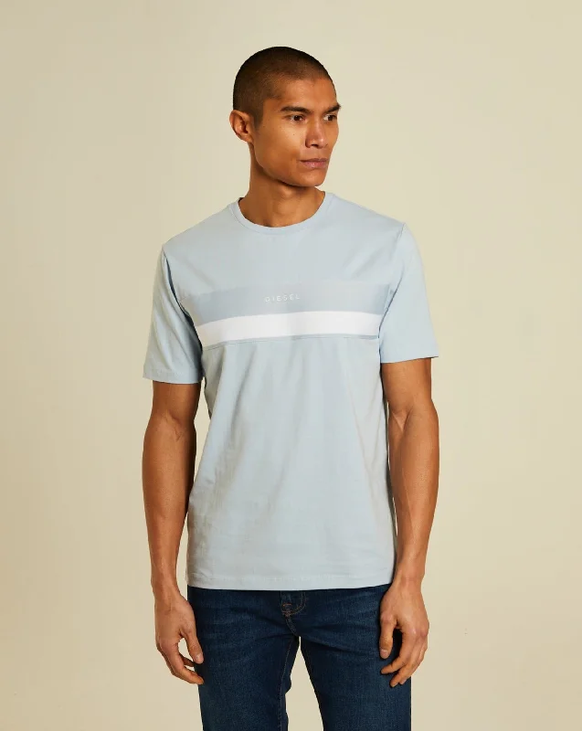 Men's cozy fit t-shirt-Farris Tee Buoy Blue