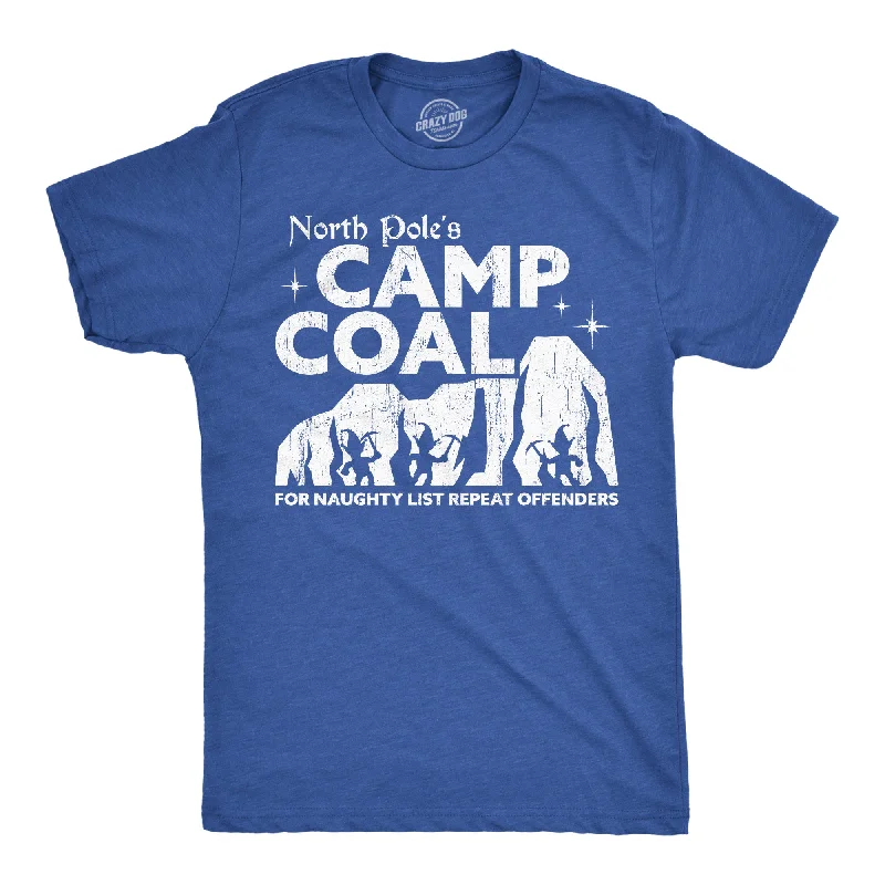 Men's cozy fit t-shirt-Camp Coal Men's T Shirt