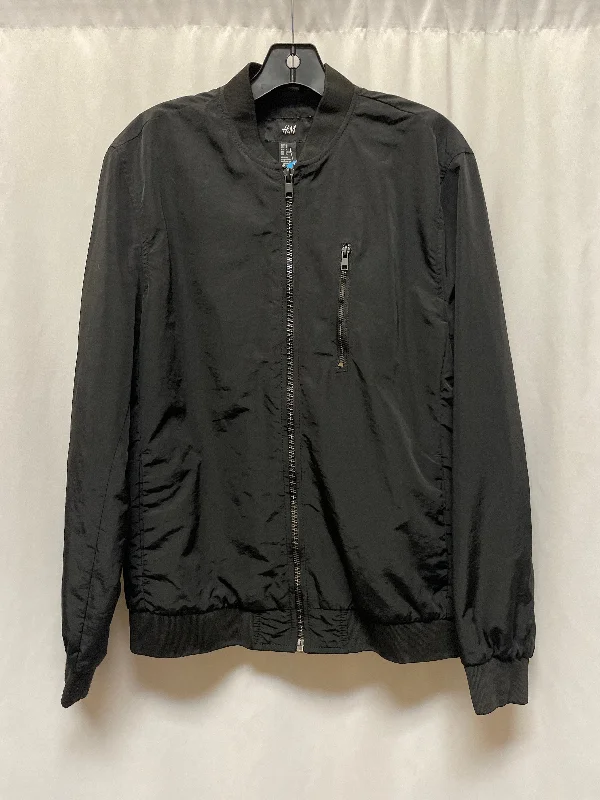 Men's eco-friendly performance jacket-Jacket Other By H&m In Black, Size: S