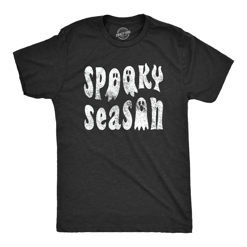 Men's weather-resistant t-shirt-Spooky Season Men's T Shirt