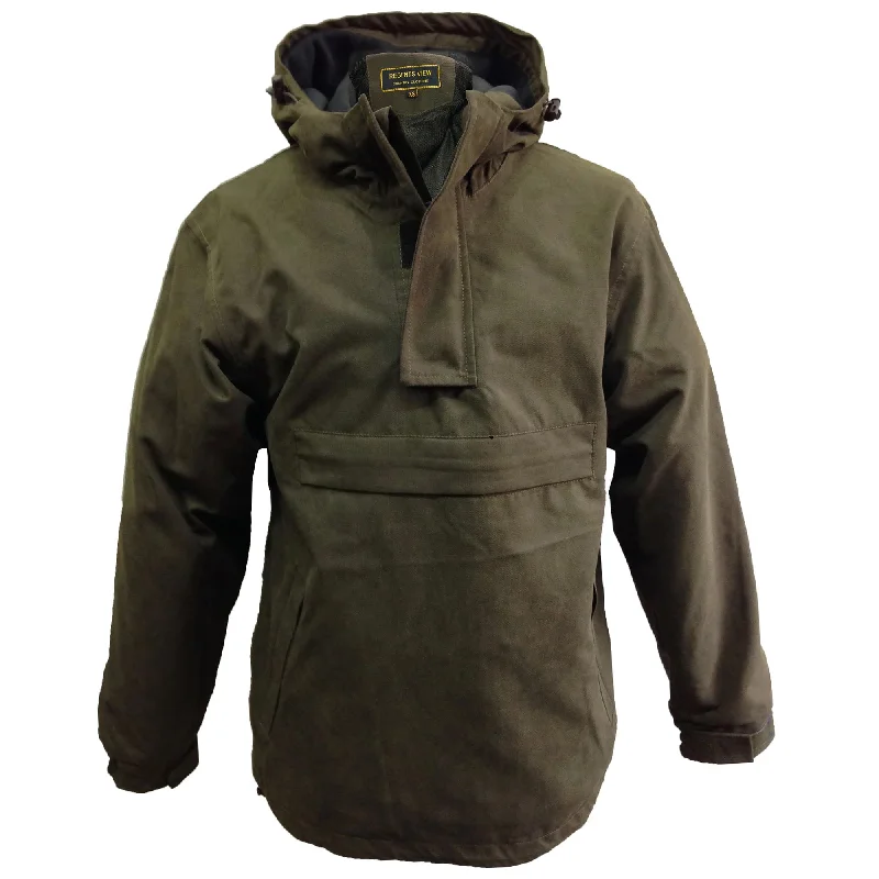 Men's gym-ready softshell jacket-Midlands Clothing Mens Waterproof Smock