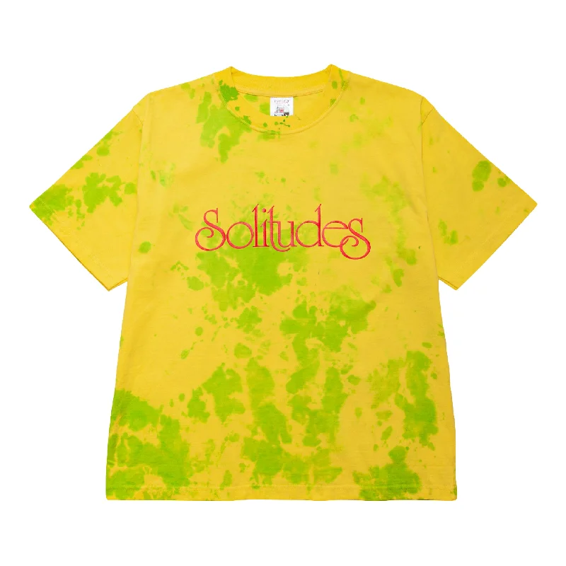 Men's everyday wear t-shirt-Solitudes - Yellow