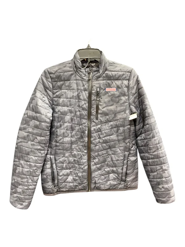 Men's summer windbreaker-Jacket Puffer & Quilted By Vineyard Vines In Camouflage Print, Size: S