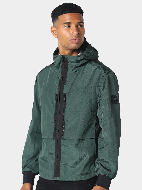 Men's eco-friendly performance jacket-Sprowston Deep Emerald Jacket