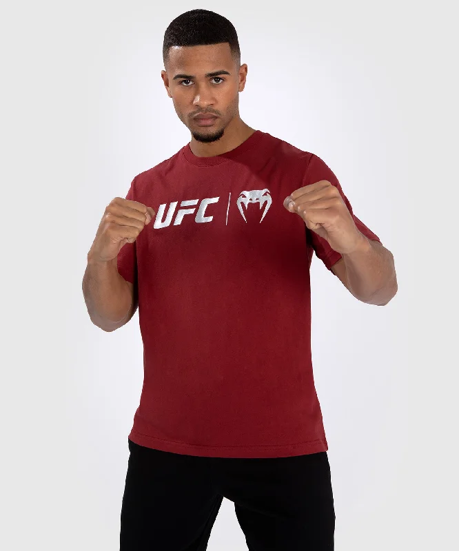 Men's quick-wicking t-shirt-UFC Venum Classic T-Shirt - Red/White