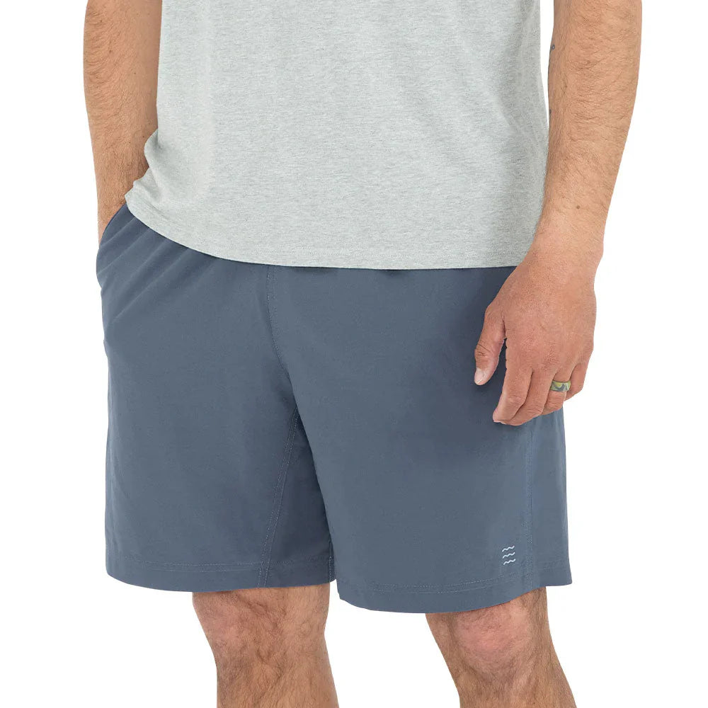 Men's adventure-ready running shorts-Men's Lined Active Breeze Short - Blue Dusk II