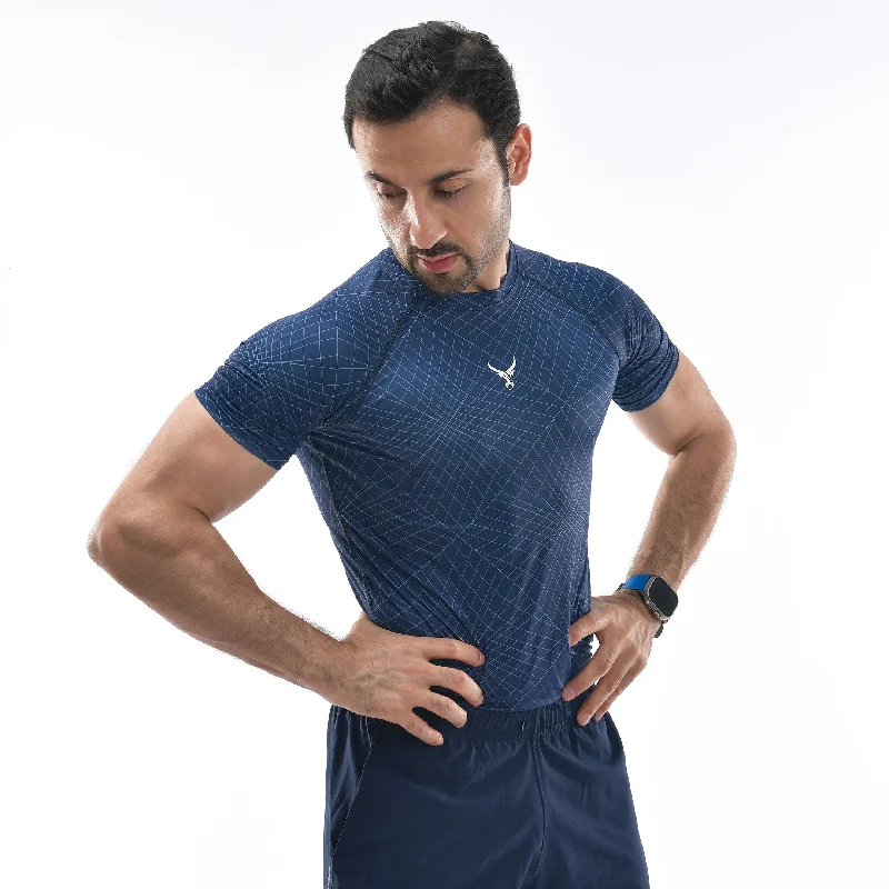 Men's ultra-breathable t-shirt-Spider Compression Tee