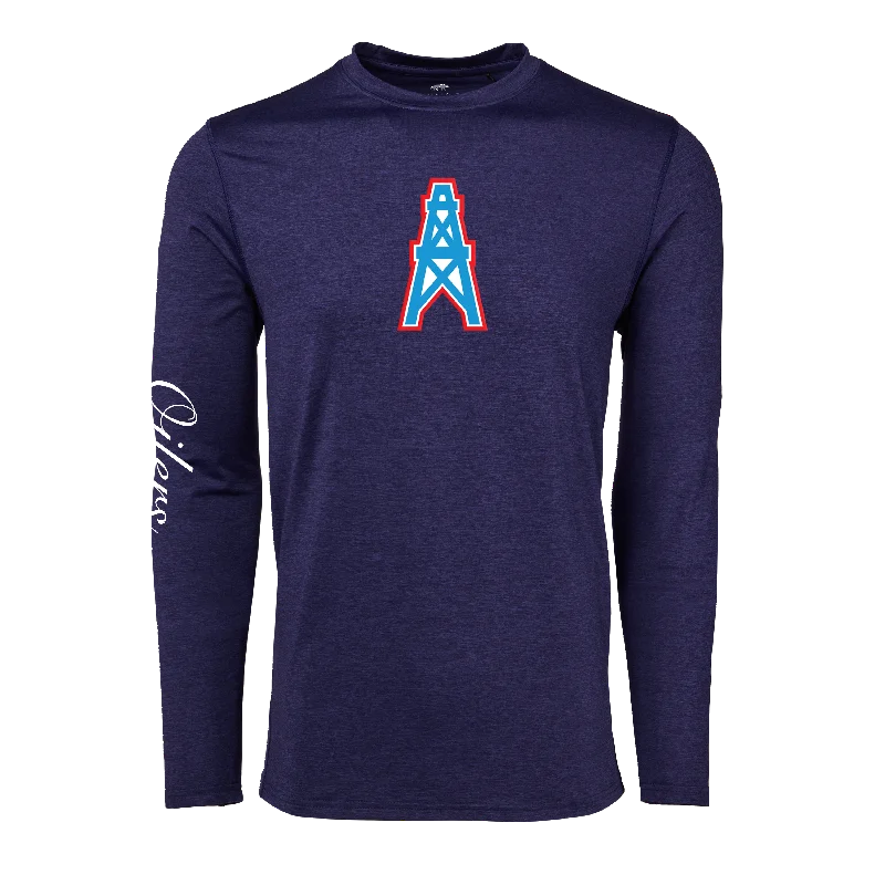 Men's cozy fit t-shirt-Tennessee Titans Guide Long Sleeve Tee