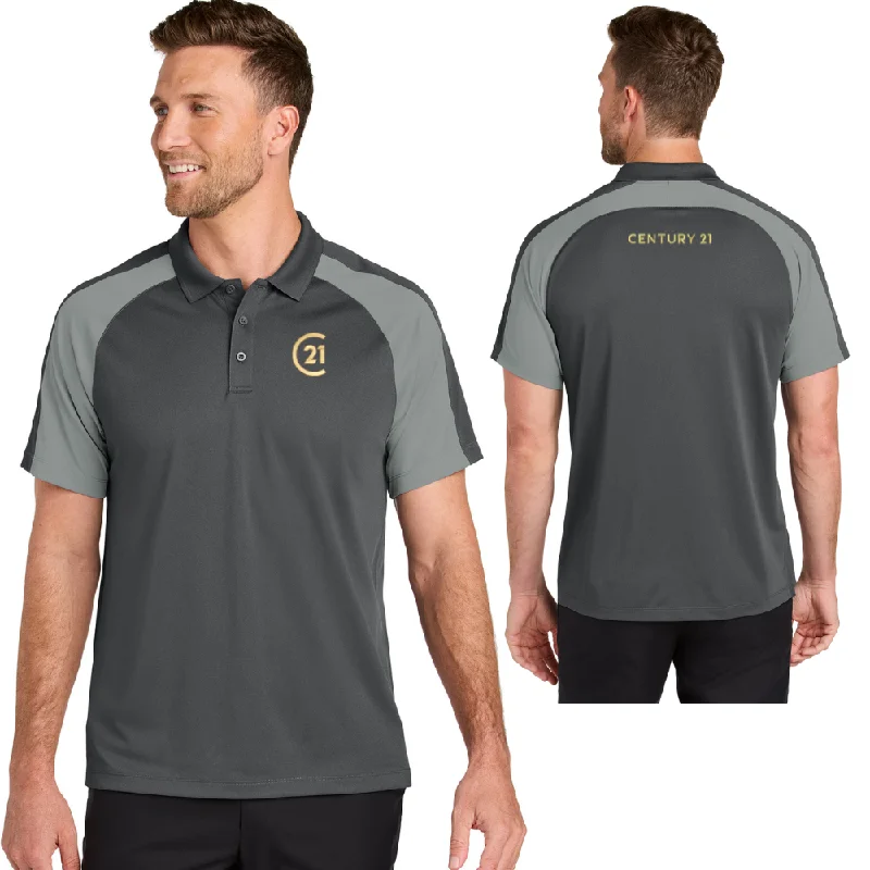 Men's eco-conscious travel polo shirt-Mens Performance Polo - NEW