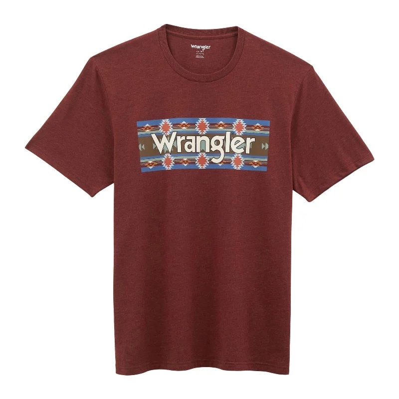 Men's high-neck t-shirt-Men's Wrangler Year-Round T-Shirt #112358750