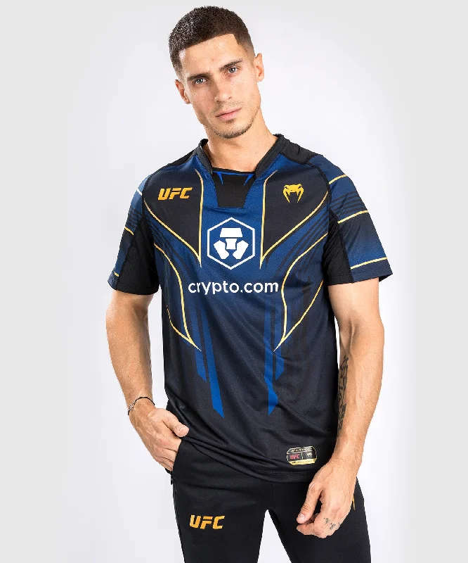 Men's tailored fit t-shirt-UFC AUTHENTIC FIGHT NIGHT 2.0 KIT BY VENUM MEN'S WALKOUT JERSEY - Midnight Edition - Champion