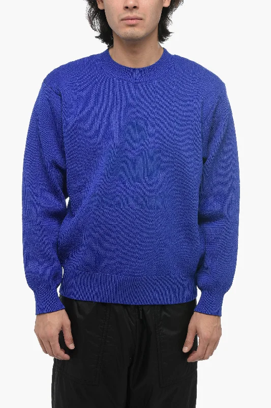 Men's cashmere sweater-Isabel Marant Crew Neck AYLER Cotton Blend Sweater