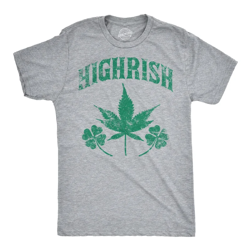 Men's sporty look t-shirt-Highrish Men's T Shirt