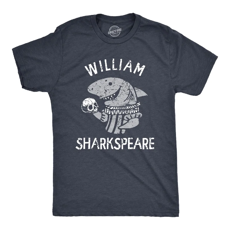 Men's smart technology t-shirt-William Sharkspeare Men's T Shirt