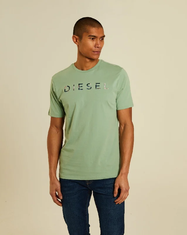 Men's soft hand feel t-shirt-Francois Tee Surf Green