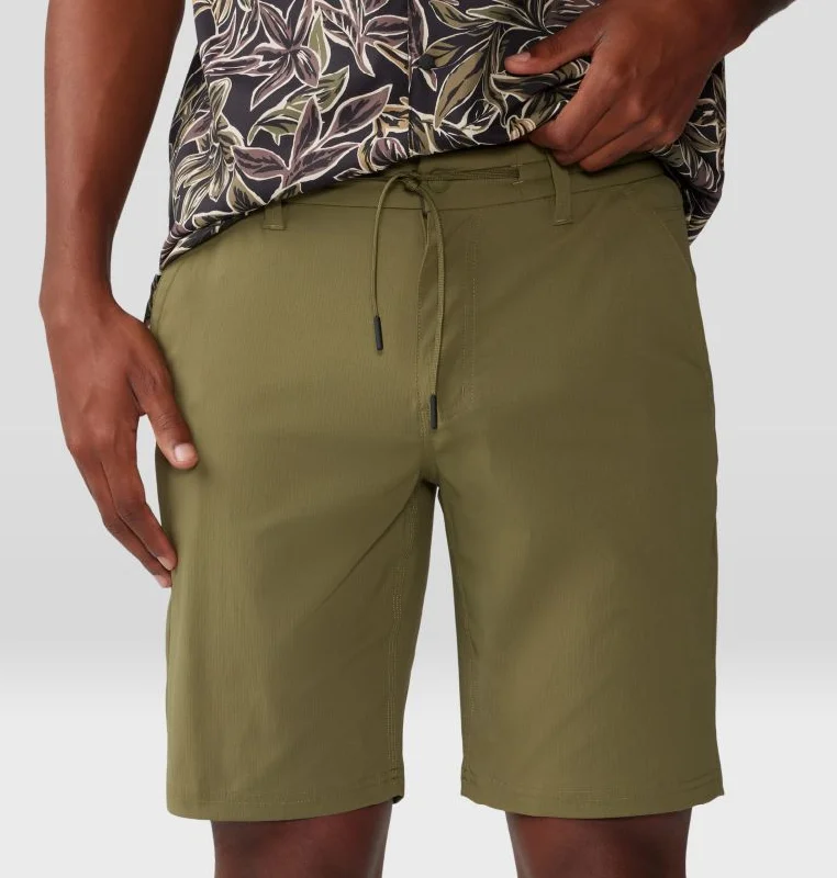 Men's comfortable beach shorts-Men's Traxion Short - Combat Green