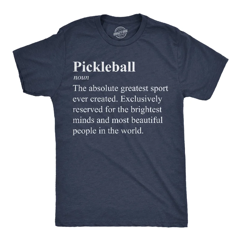 Men's anti-odor t-shirt-Pickleball Definition Men's T Shirt