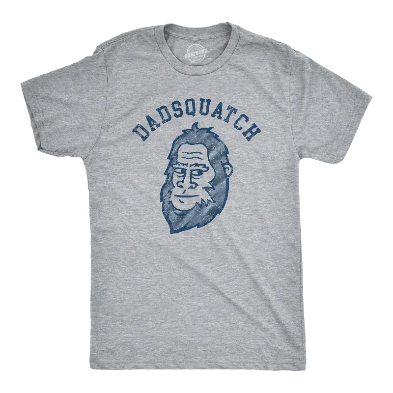 Men's weekend casual t-shirt-Dadsquatch Men's T Shirt