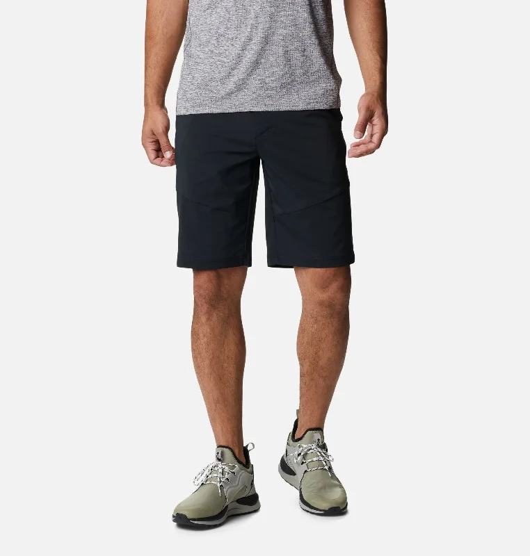 Men's summer travel shorts-Men's Tech Trail Short - Black