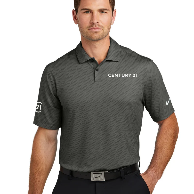 Men's adaptable gym polo shirt-NIKE Vapor Polo - 2 Embroideries