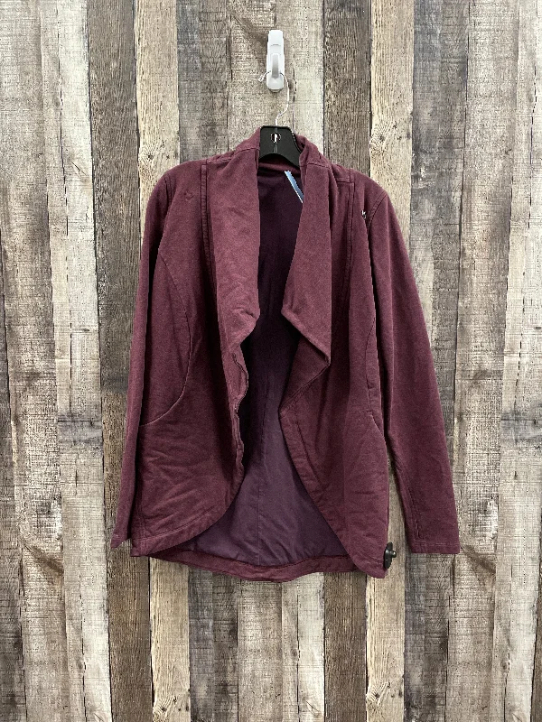 Men's breathable running jacket-Jacket Other By Lululemon In Maroon, Size: 4