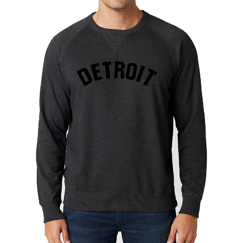 Men's party sweatshirt-Detroit Bend Blackout Crew Sweatshirt