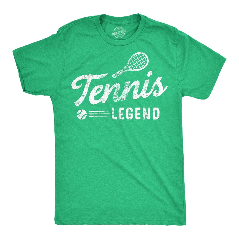 Men's sporty look t-shirt-Tennis Legend Men's T Shirt