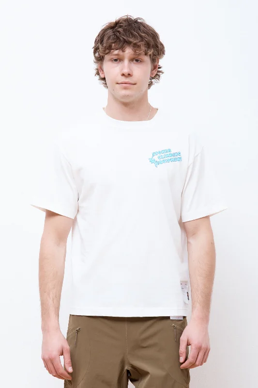 Men's sporty look t-shirt-SoftCell Cordura T-Shirt Off-White