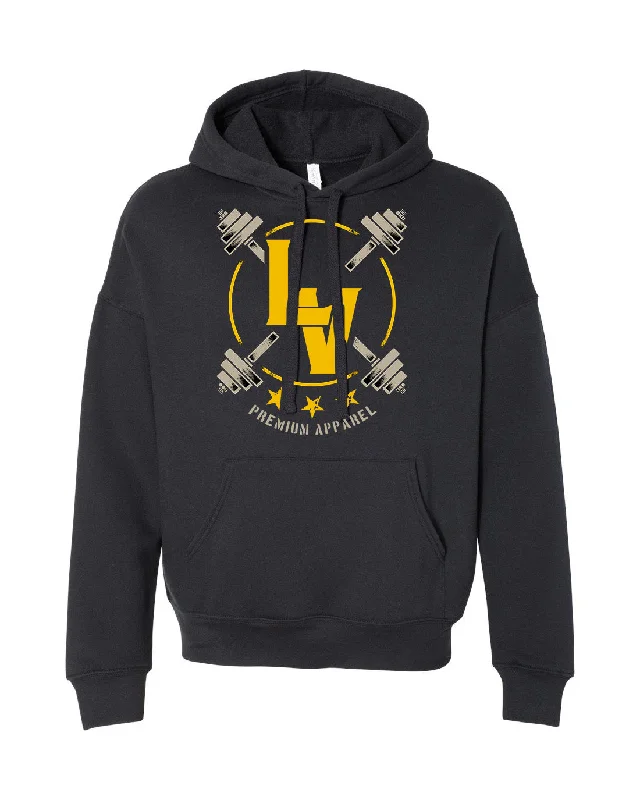 Men's gym-ready travel hoodie-LV Crossbar Hoodie