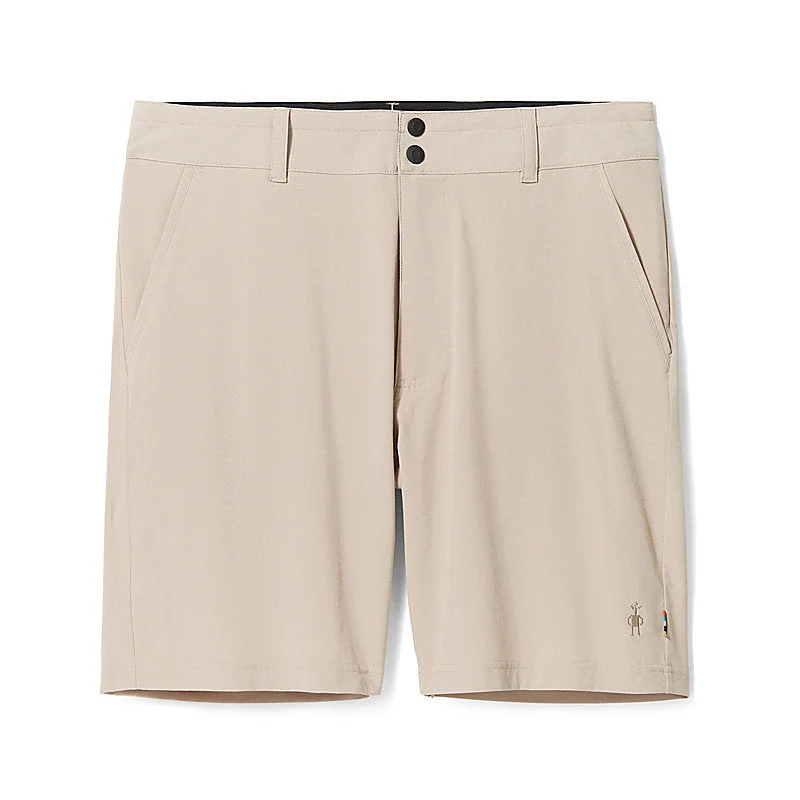 Men's tech-fabric running shorts-Men's 8" Short - Dune