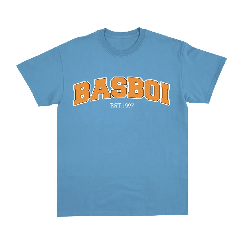 Men's recycled material t-shirt-Basboi Hc - Blue