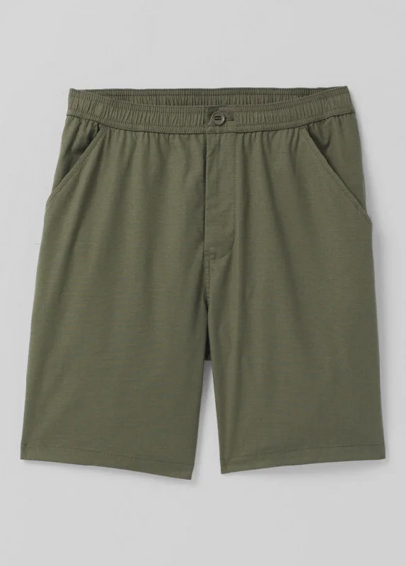 Men's weatherproof board shorts-Men's Double Peak E-Waist Short - Cargo Green