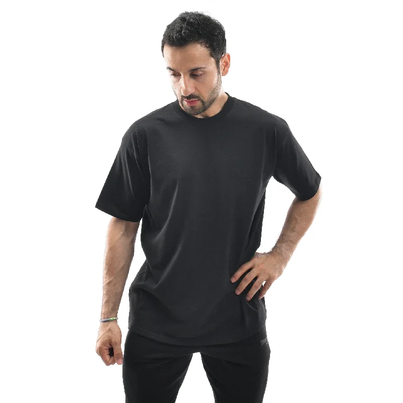 Men's high-neck t-shirt-Athletic Dept oversized tee