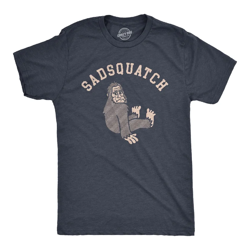 Men's performance-enhancing t-shirt-Sadsquatch Men's T Shirt