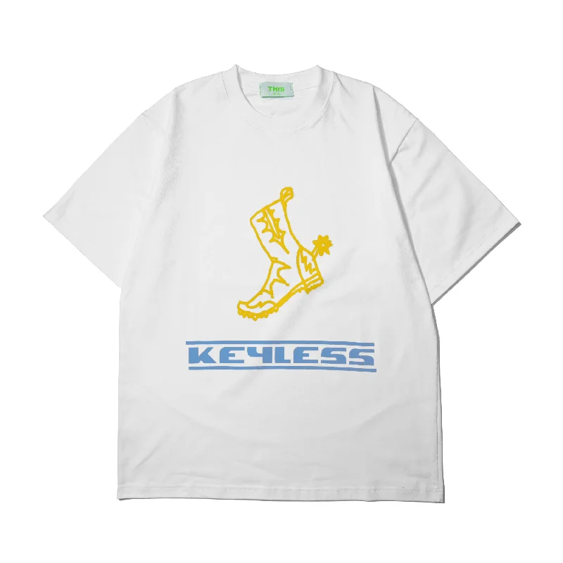 Men's quick-wicking t-shirt-Ferrari - White