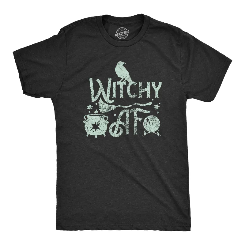 Men's double-layer t-shirt-Witchy AF Men's T Shirt