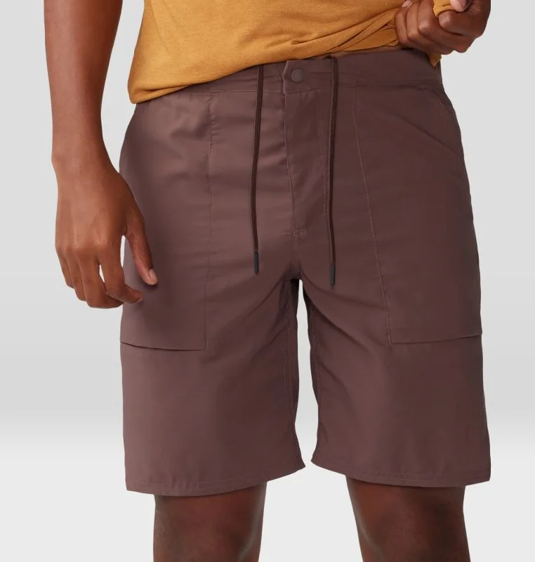 Men's performance travel shorts-Men's Trail Sender Short - Carob