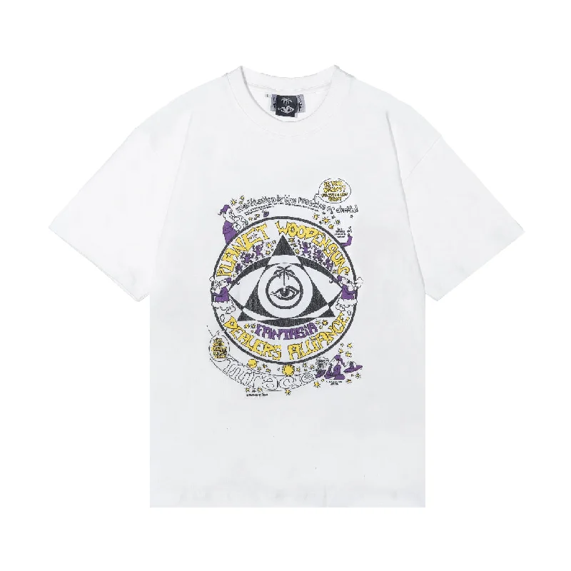 Men's street smart t-shirt-Gooong T-Shirt - White