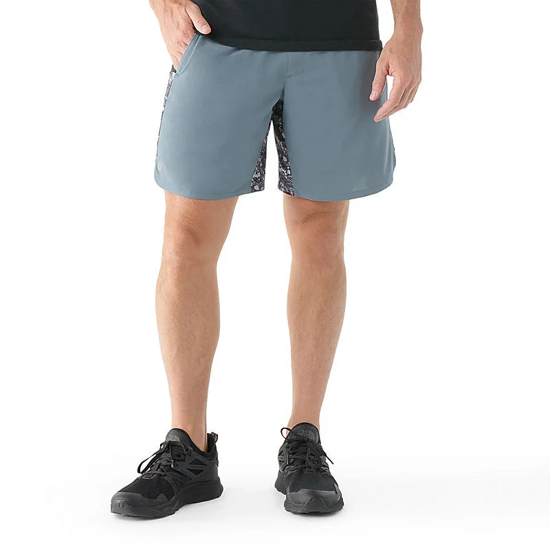 Men's ultra-light casual shorts-Men's Active Lined 7" Short - Pewter Blue/Mica Stone