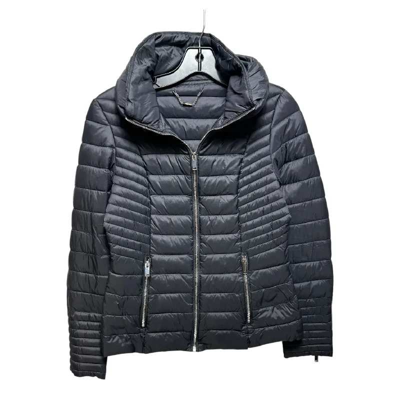 Men's modern parka-Jacket Puffer & Quilted By Calvin Klein In Black, Size: M