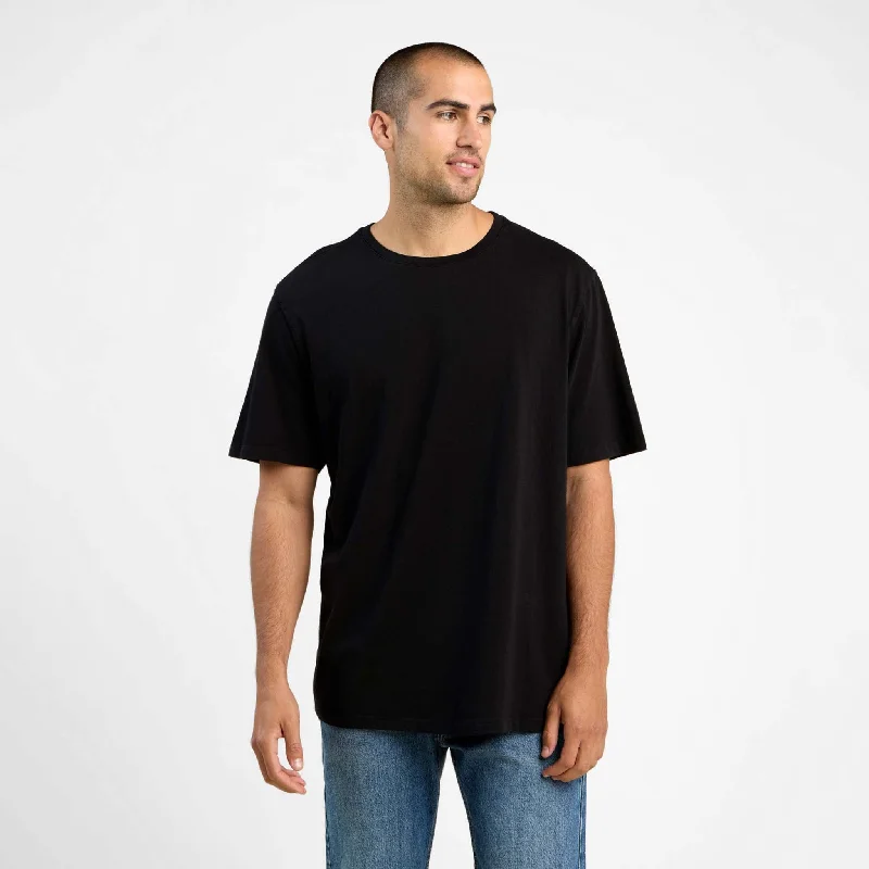 Men's ultra-breathable t-shirt-Boxy Tee | Black