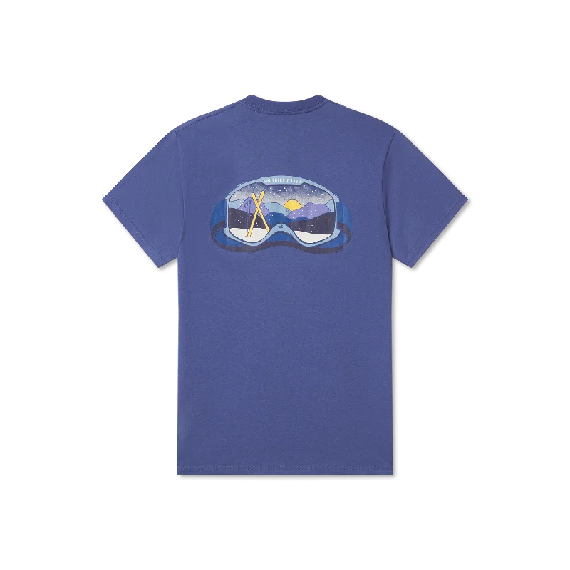 Men's travel-friendly t-shirt-Altitude Tee - Goggles