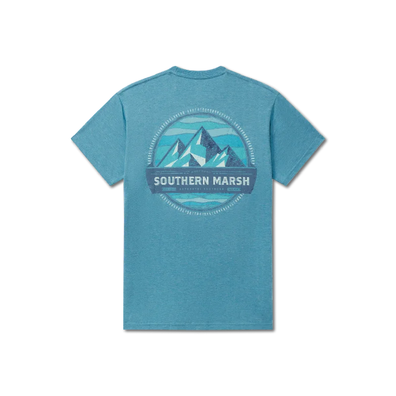 Men's recycled material t-shirt-Branding Collection Tee - Summit